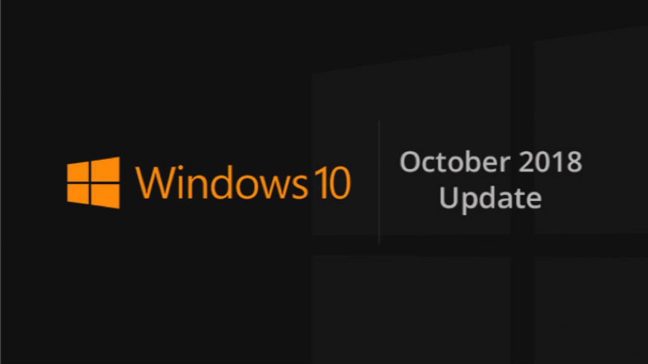 Windows 10 Oktober 2018