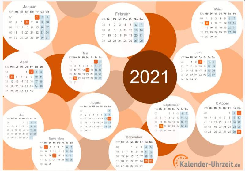 Kalender 2021 Download | Freeware.de