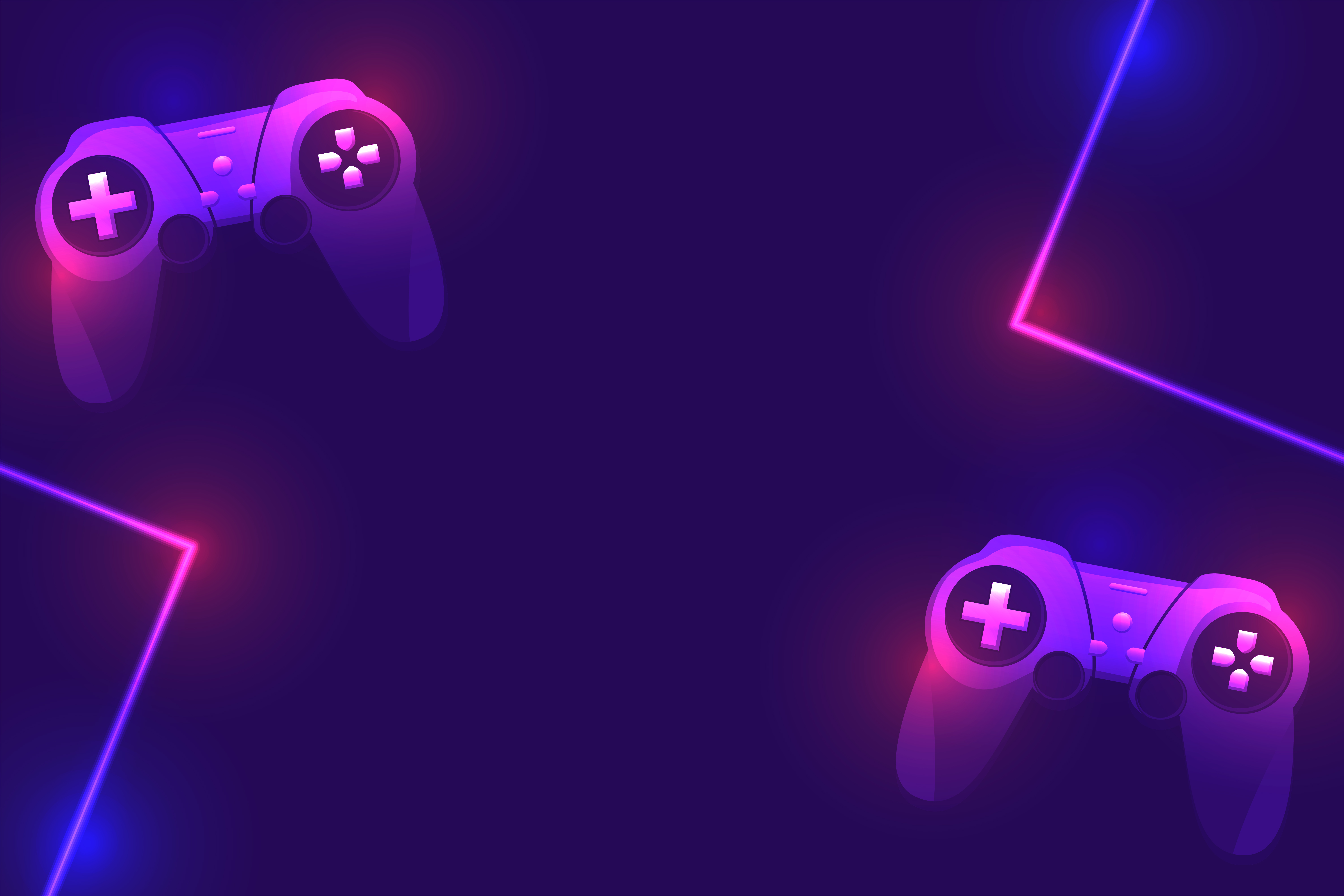 futuristic-video-game-controller-background-with-text-space