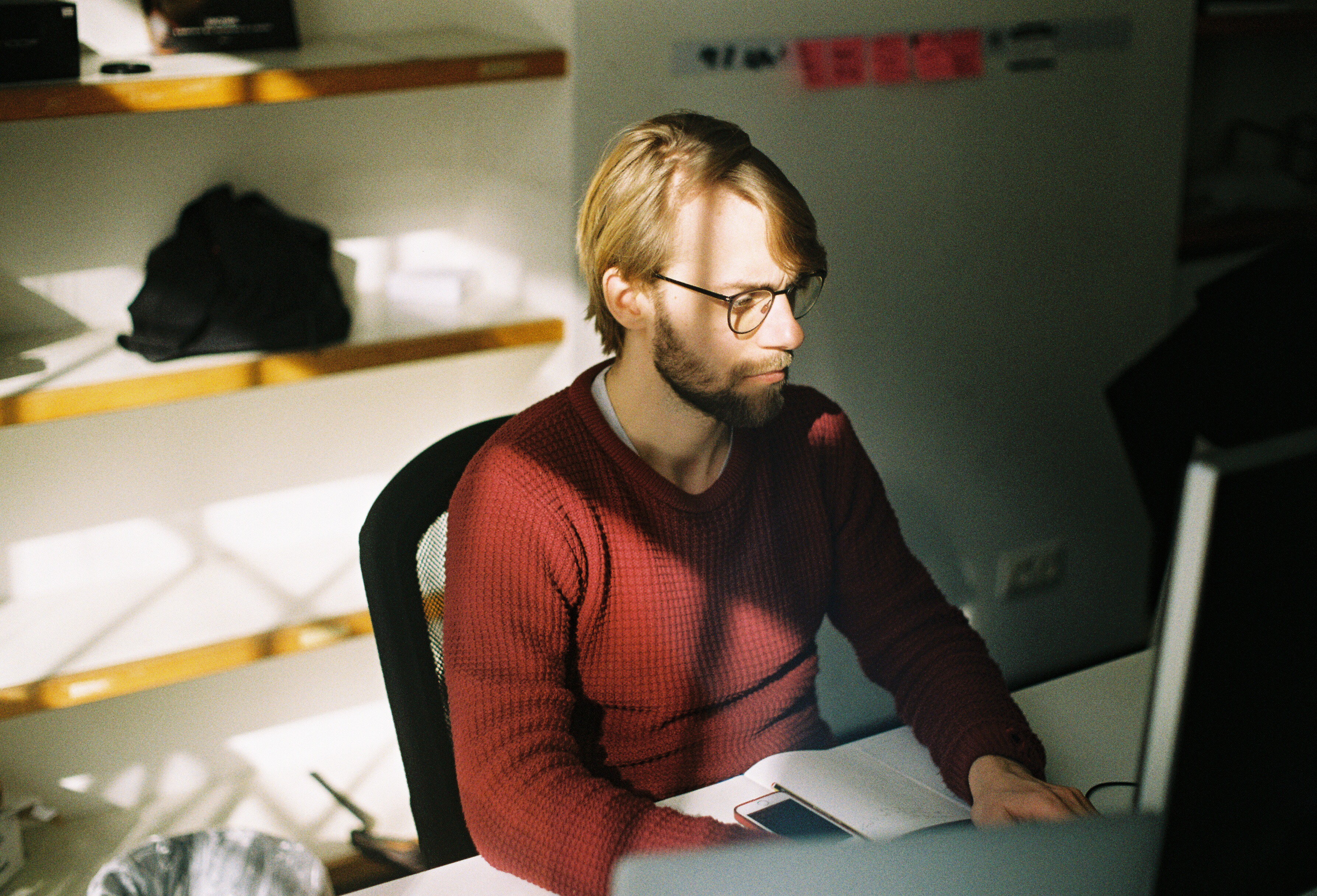 young-man-working