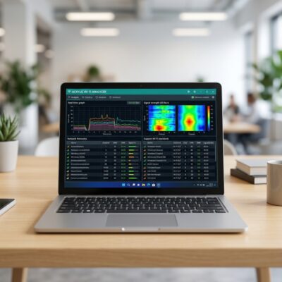 Acrylic Wi-Fi Analyzer