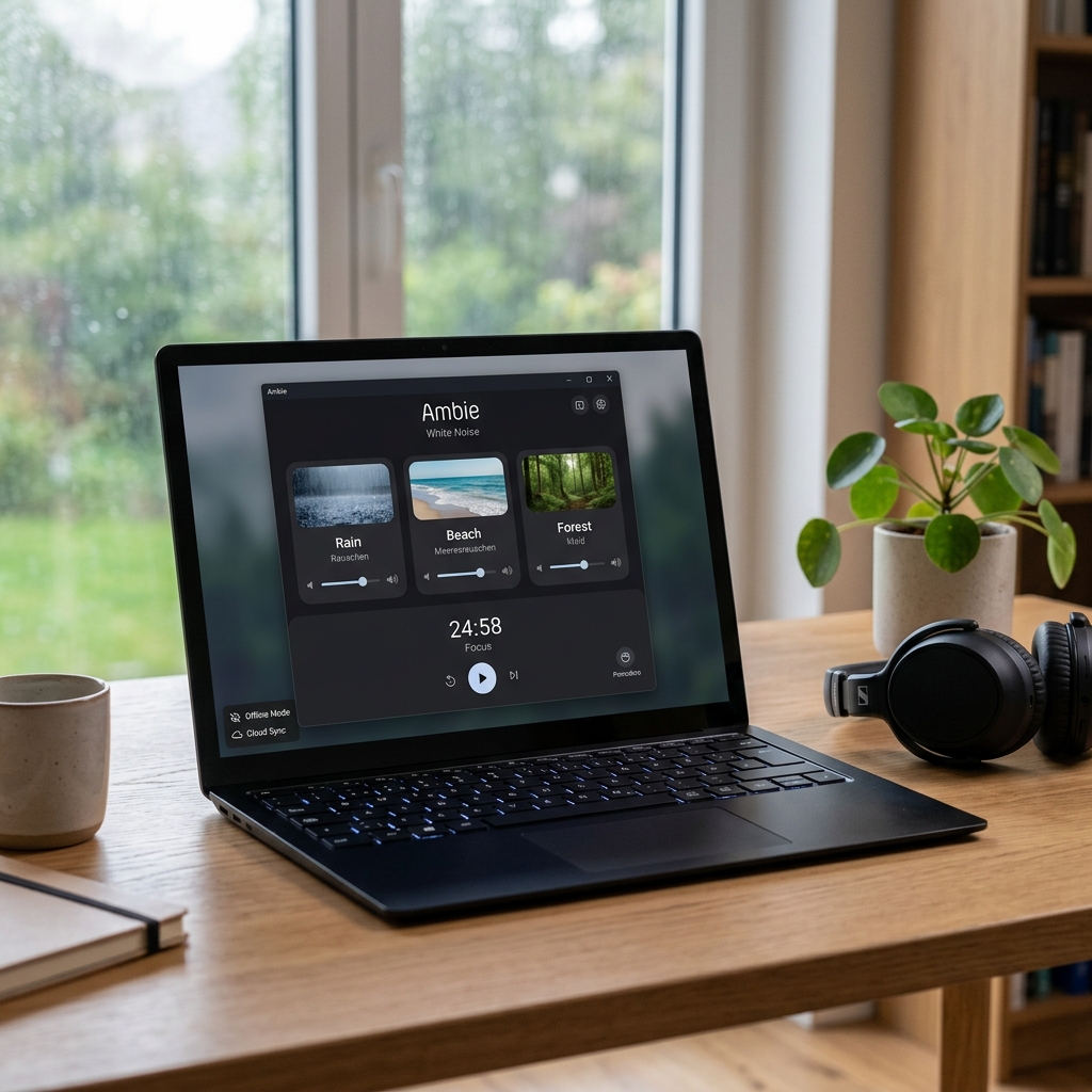 Ambie White Noise – Windows App