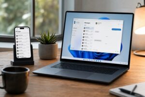 Apple Nachrichten in Microsoft Phone Link: Integration, Vorteile und Grenzen