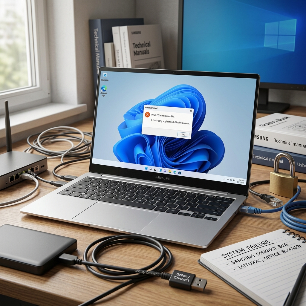 Auswirkungen von Drittanbieteranwendungen auf das Betriebssystem – Der Samsung Galaxy Connect Bug in Windows 11