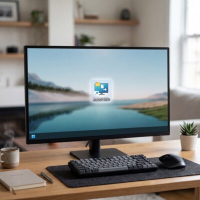 AutoHideDesktopIcons – Automatisches Verbergen von Desktop-Icons für Windows