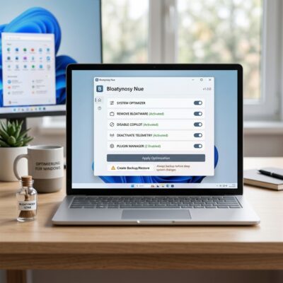 Bloatynosy Nue – Optimierung für Windows