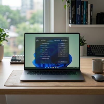 Chris Titus Tech’s Windows Utility (WinUtil): PowerShell-Skript für Optimierung, Debloating und App-Installation unter Windows 10/11