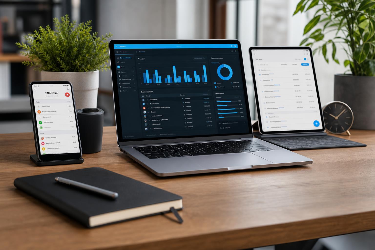 Clockify Time Tracker – Echtzeit-Synchronisation und effizientes Zeitmanagement
