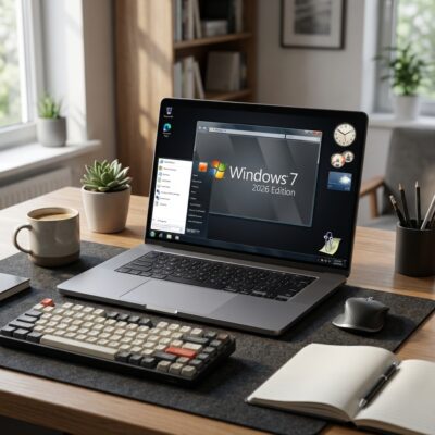 Details zum Addy Visuals Concept-Video: Windows 7 2026 Edition im Überblick