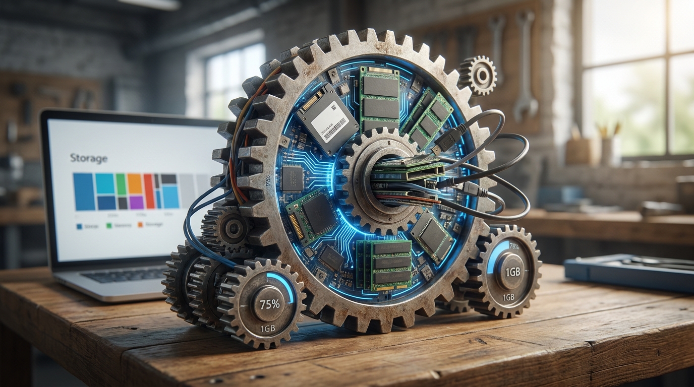 Durchschnittlicher Speicherplatzverbrauch von Apps in Windows 11 und seine Auswirkungen