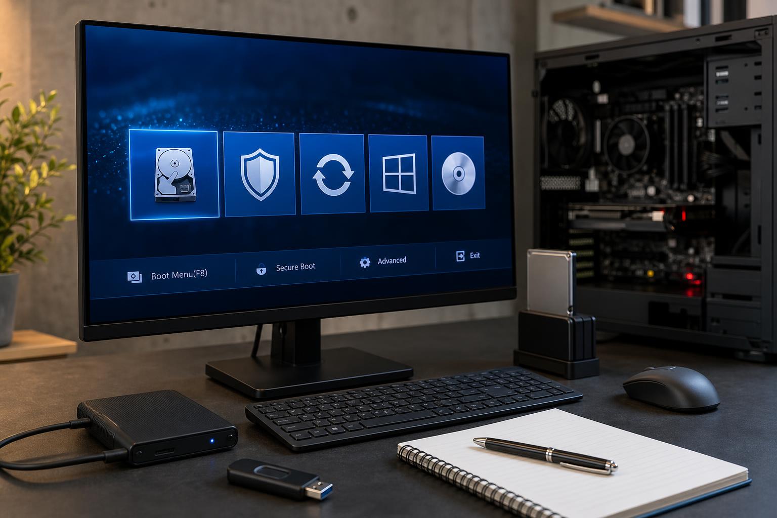 EFI/UEFI-Bootoptionen verwalten mit EasyUEFI – Anleitung und Vorteile