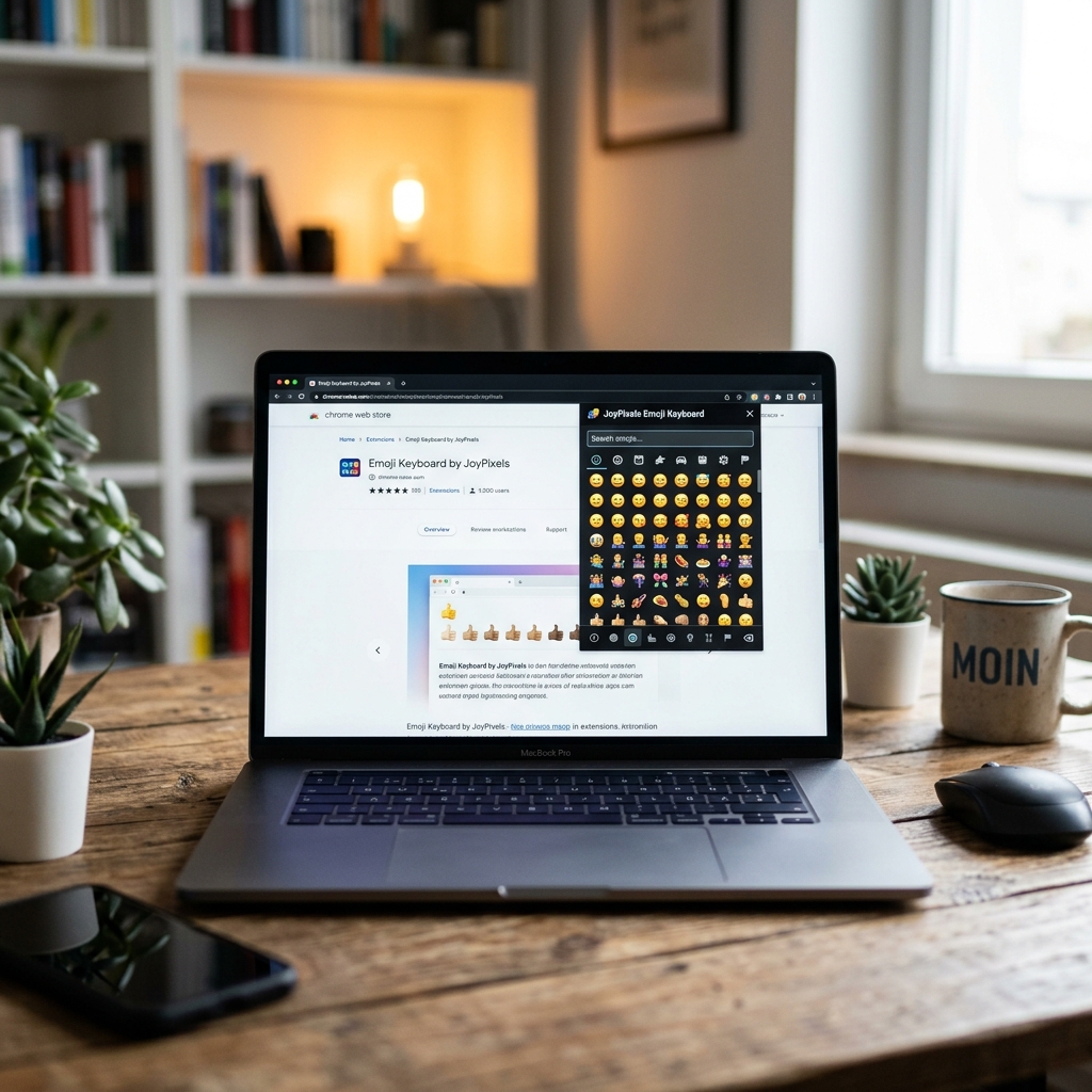 Emoji Keyboard by JoyPixels für Chrome