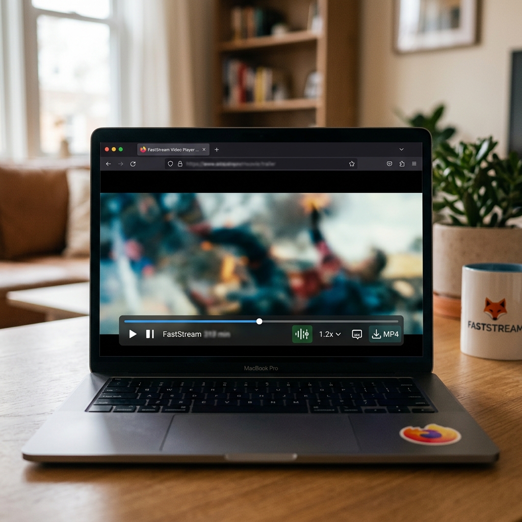 FastStream Video Player für Firefox