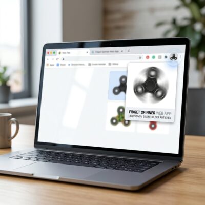 Fidget Spinner Web App