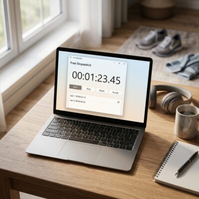 Free Stopwatch – Kostenlose Stoppuhr