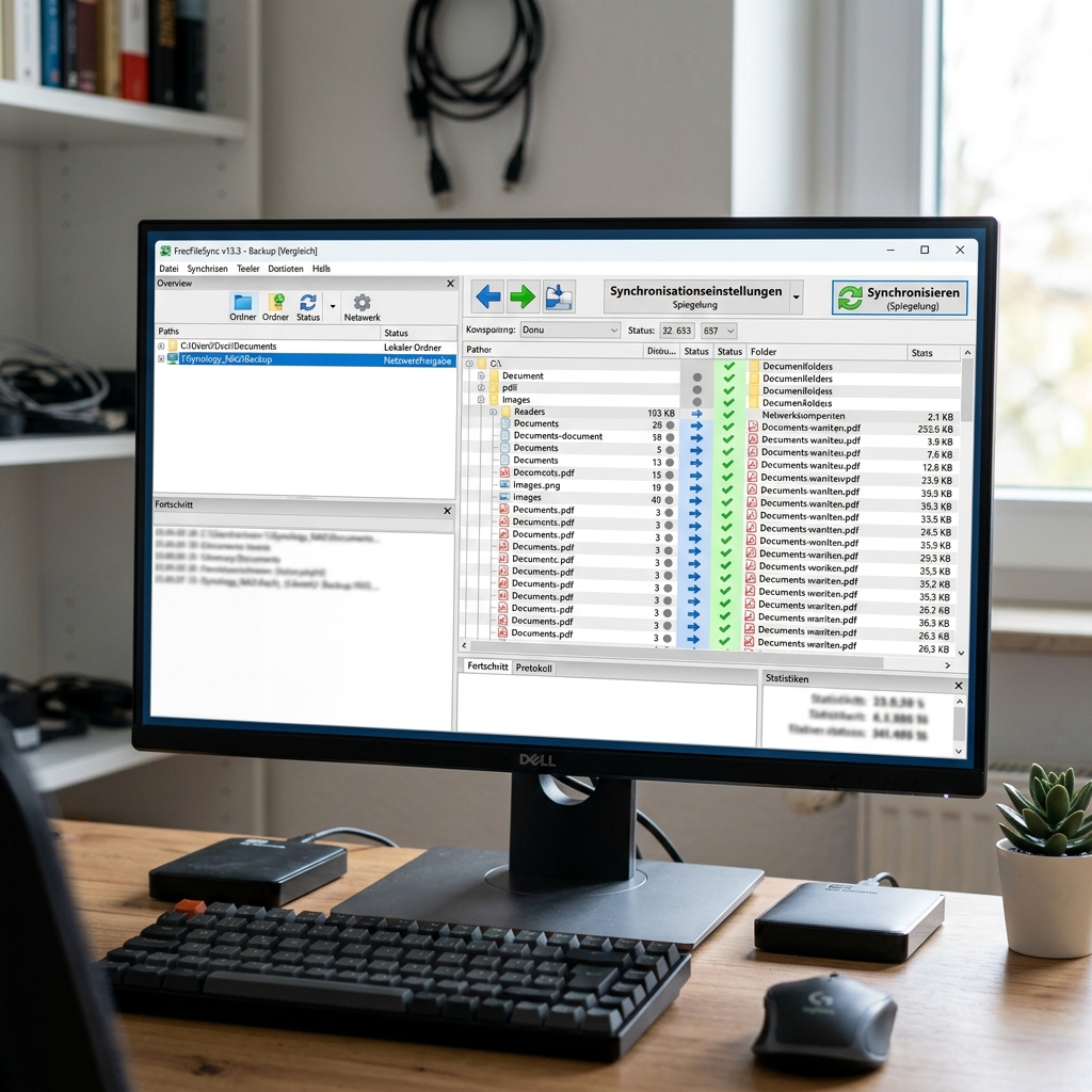 FreeFileSync – Open-Source Verzeichnis-Synchronisierer im Überblick