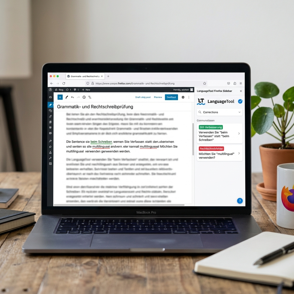 Grammatik- und Rechtschreibprüfung – LanguageTool für Firefox