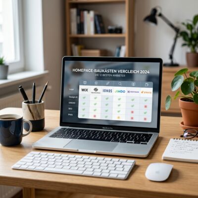 Homepage-Baukästen: Die 12 besten Anbieter 2024 im Vergleich