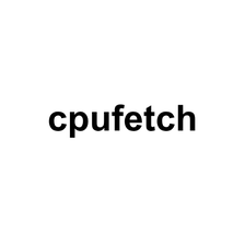 Cpufetch