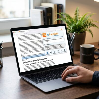 ImTranslator für Firefox – Website-Übersetzer