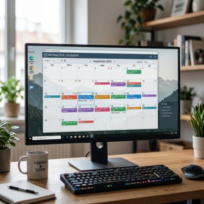 Interactive Calendar