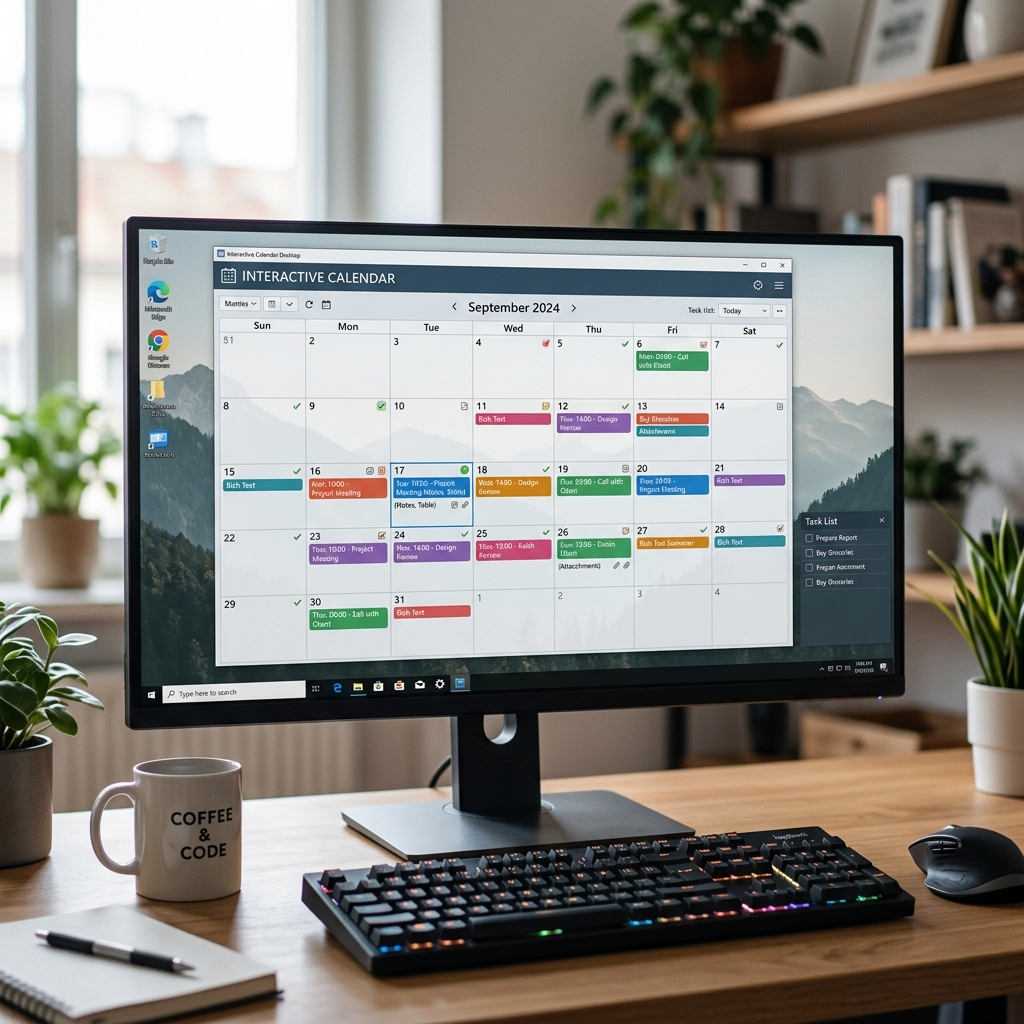 Interactive Calendar