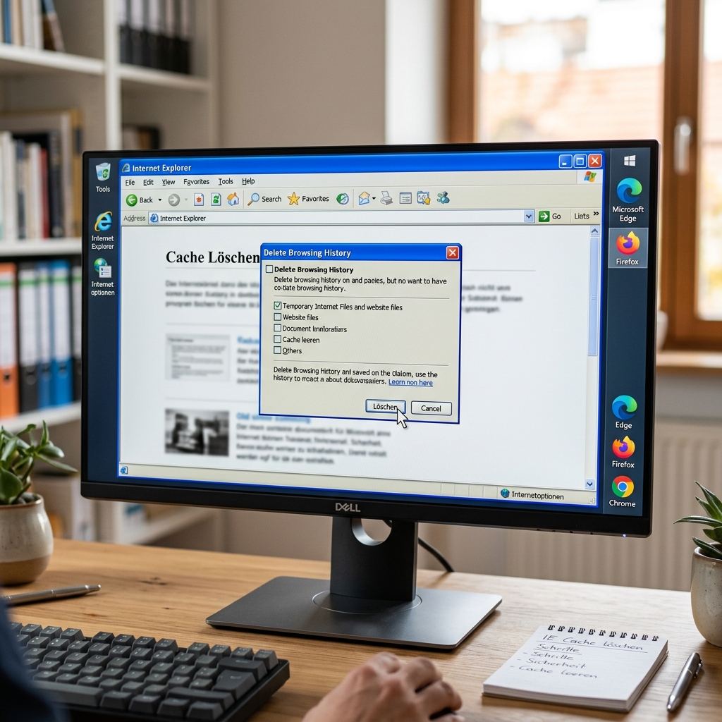 Den Internet Explorer Cache löschen – so funktioniert’s!