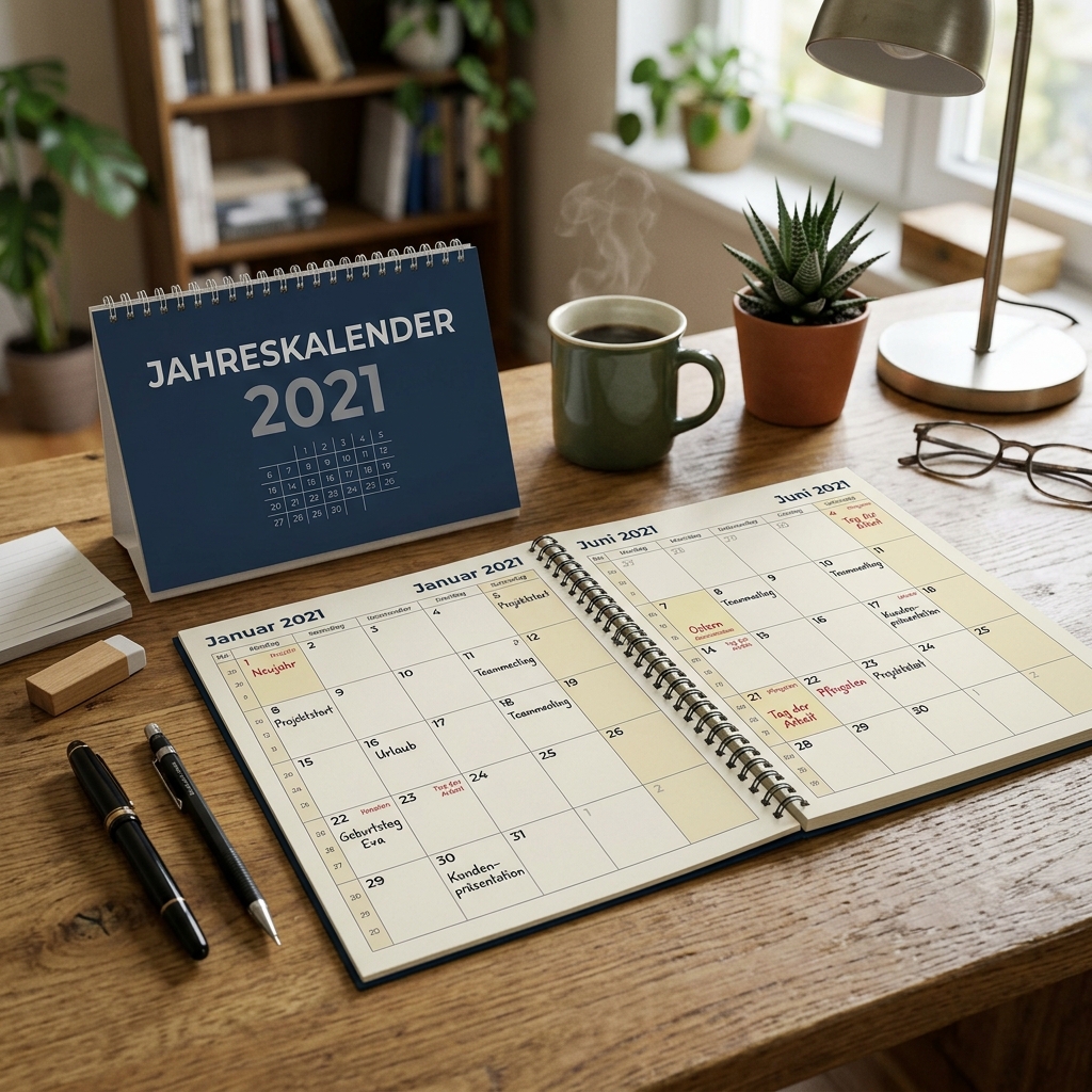 Jahreskalender 2021