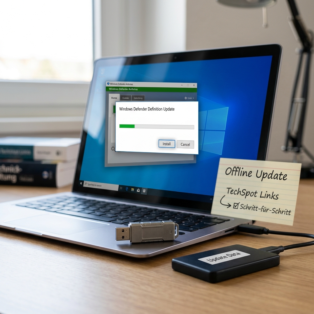 Manuelle Offline-Installation der neuesten Windows Defender Definition-Updates – Schritt-für-Schritt mit TechSpot-Links