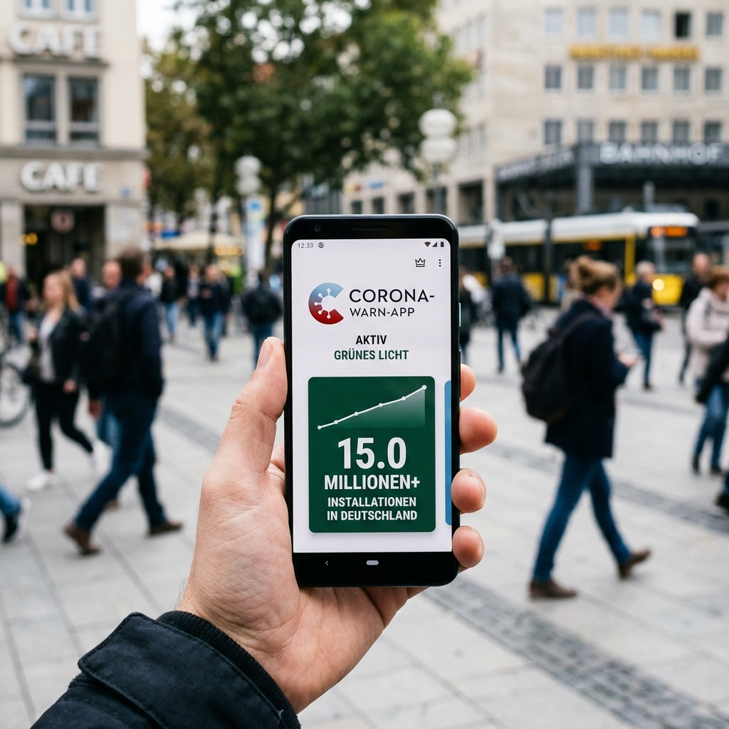 Mehr als 15 Millionen Corona-Warn-App