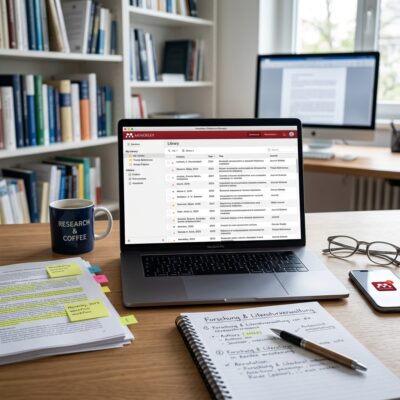 Mendeley Reference Manager – Die Verwaltung wissenschaftlicher Quellen
