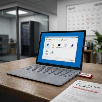 Microsoft Diagnostics and Recovery Toolset (DaRT) – Was Sie über Lizenz, Funktionen und das bevorstehende Support-Ende wissen müssen