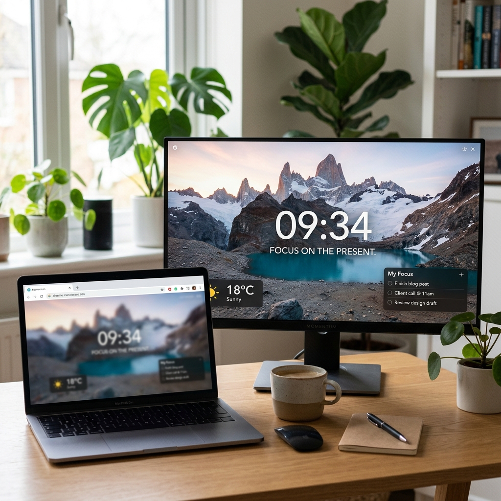 Momentum für Google Chrome