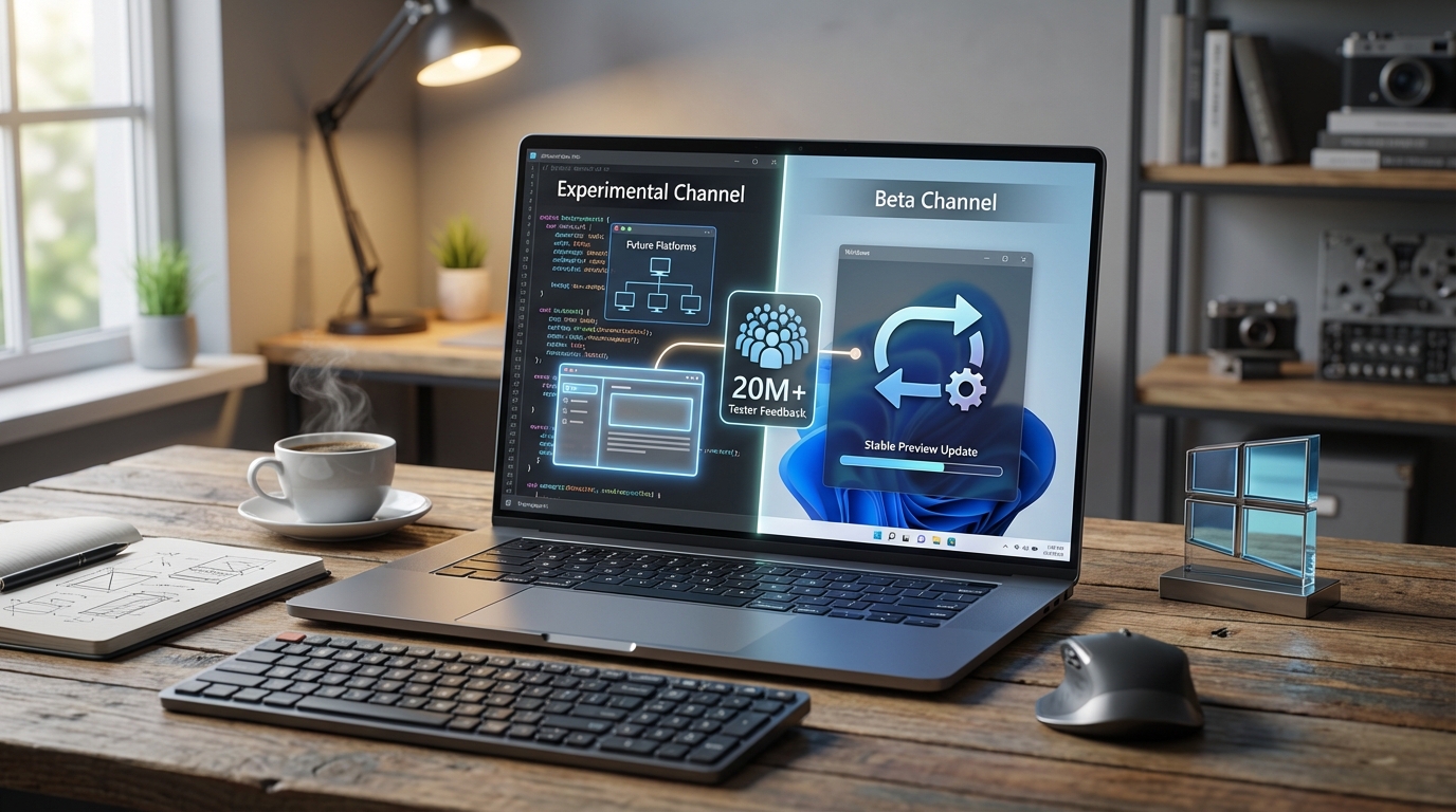 Neustrukturierung des Windows Insider Programms: Experimental- und Beta-Kanal im Fokus