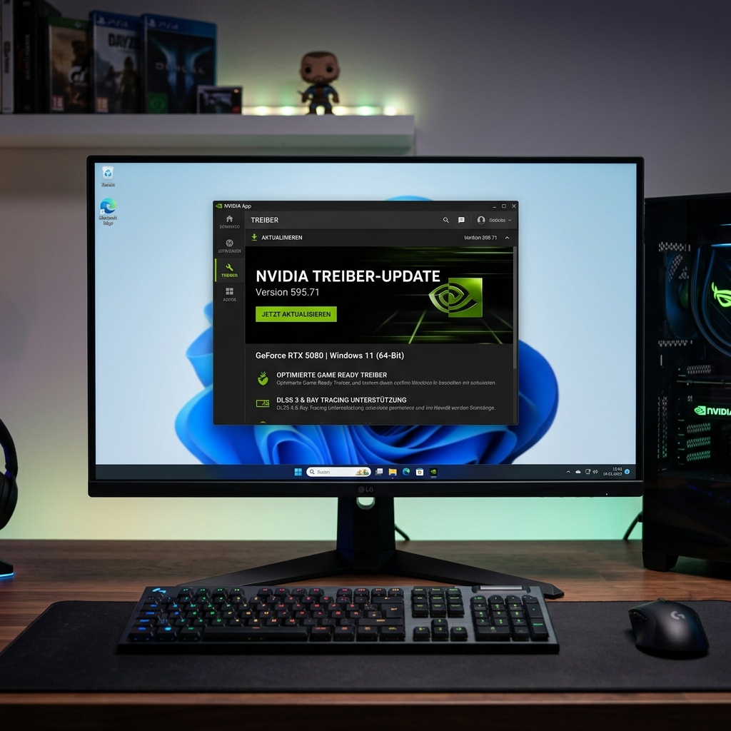 Nvidia-GeForce-Treiber für Windows 10 / 11 (64 Bit)