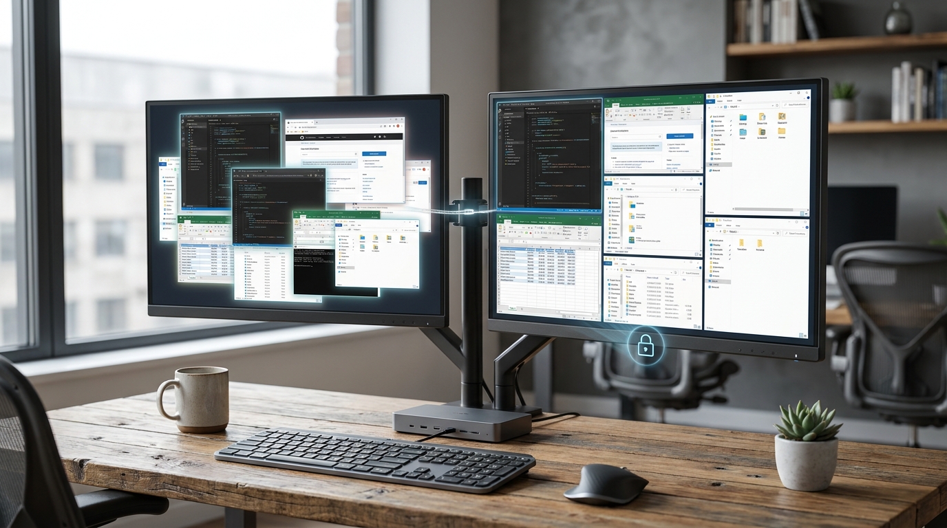 PersistentWindows: Lösung für Multi-Display-Probleme in Windows
