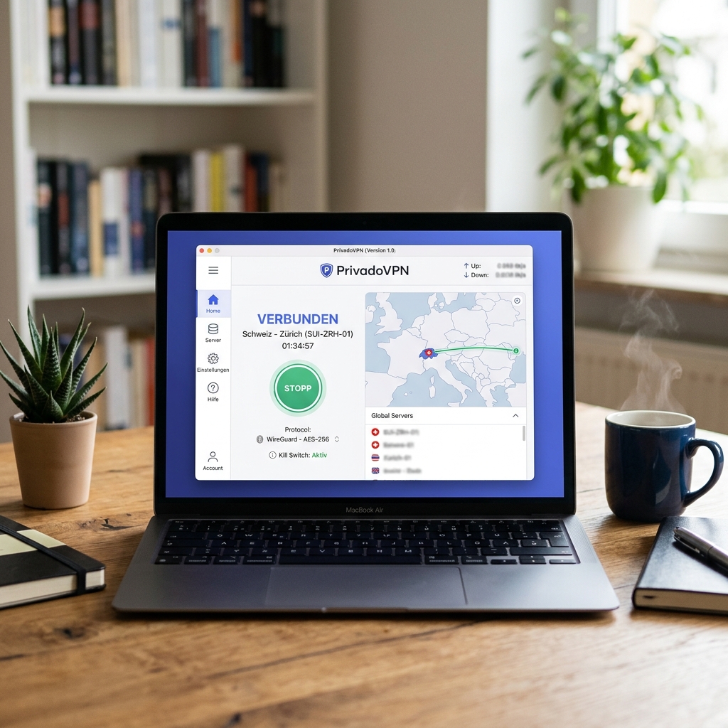 PrivadoVPN – Das leistungsstarke VPN