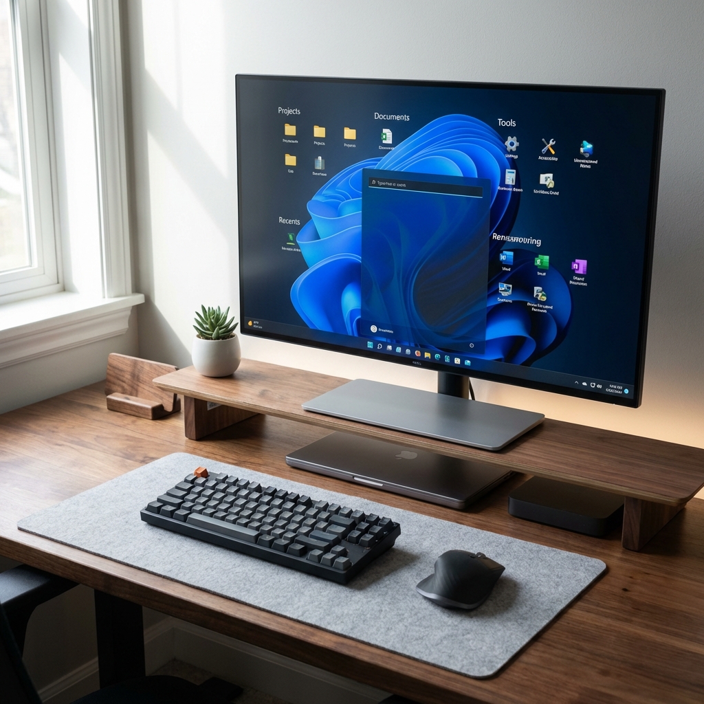 Produktivitätsgewinne durch Desktop-Organisation mit Deskora