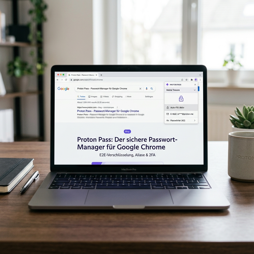 Proton Pass – Passwort-Manager für Google Chrome