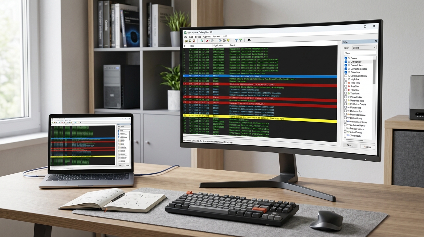 Remote Monitoring und Filterfunktionen mit Sysinternals DebugView 5.0