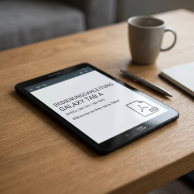 Samsung Galaxy Tab A Bedienungsanleitung
