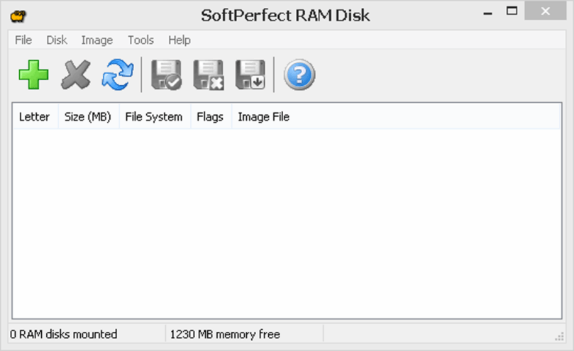 SoftPerfect RAM Disk