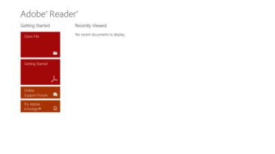 Adobe Reader