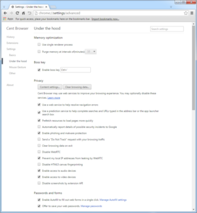 Cent Browser