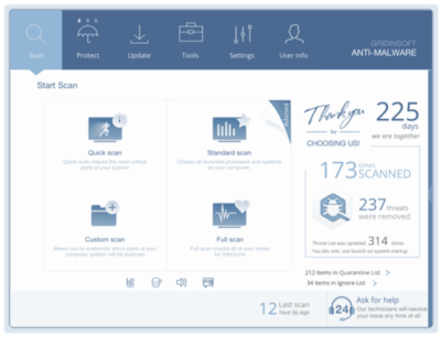 Gridinsoft Anti-Malware