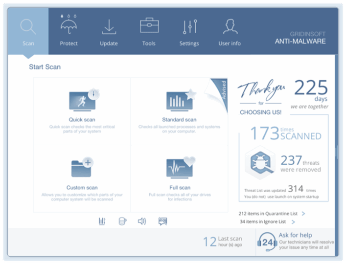 Gridinsoft Anti-Malware