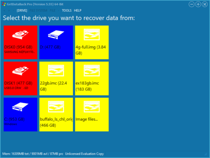 GetDataBack for NTFS
