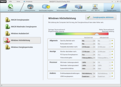 Magix PC Check & Tuning