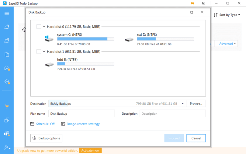 Easeus Todo Backup Free