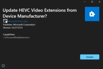 HEVC Video Extensions
